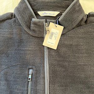*New with Tags, Unused* Peter Millar Men's Micro Shearling Fleece Jacket